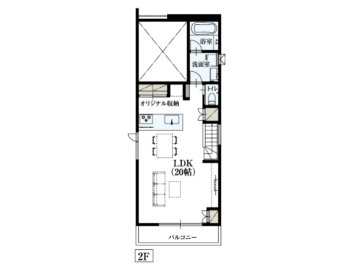仙台市一本杉_間取り&配置図_最終ol_2F