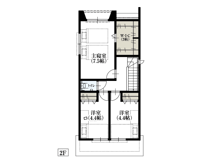 浦和区本太1_間取り&配置図_最終ol_2F