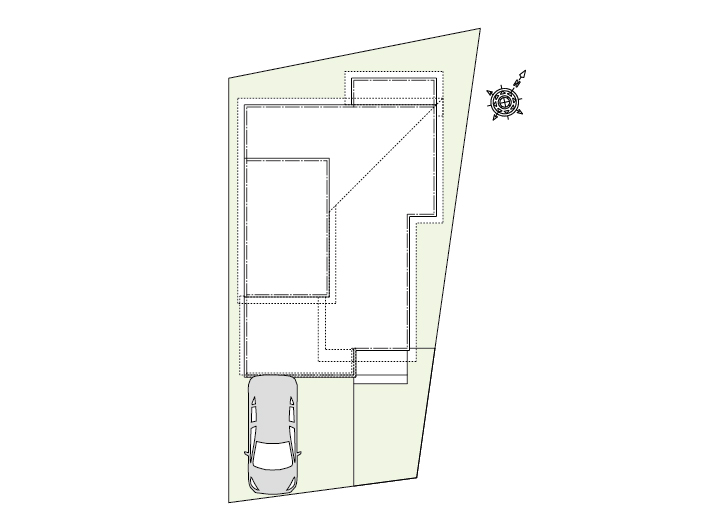 練馬区石神井町7_No2_間取り&配置図_最終ol_配置図