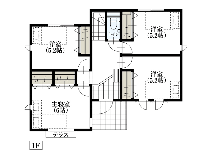 世田谷区桜丘1_間取り&配置図_最終ol_1F