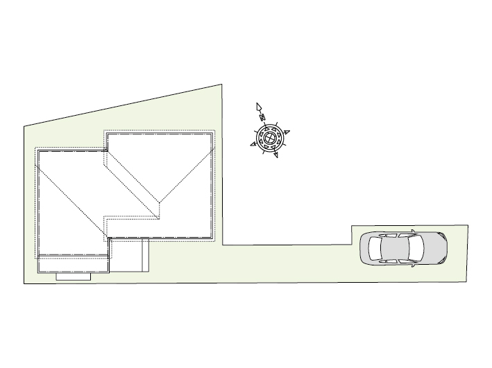世田谷区桜丘1_間取り&配置図_最終ol_配置図