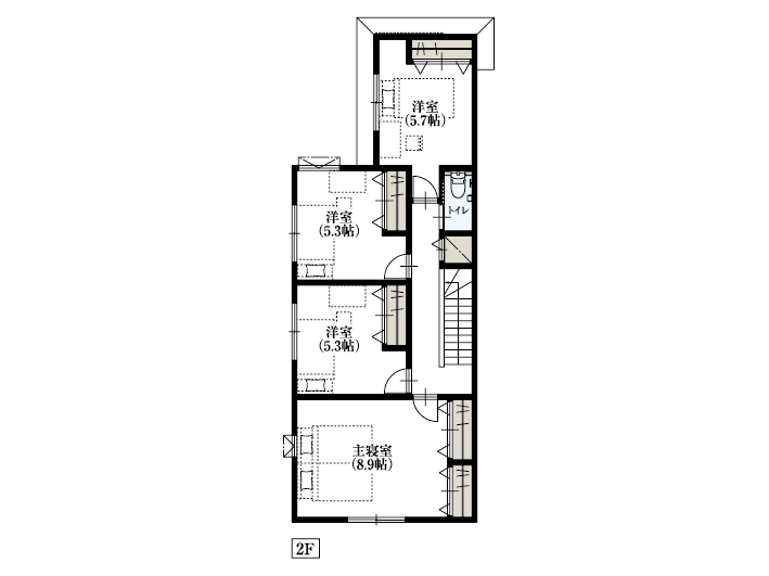 世田谷区赤堤3_間取り&配置図_最終ol_2F