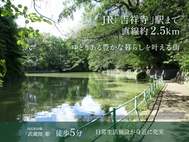 【建築条件付き土地】練馬区関町北一丁目計画