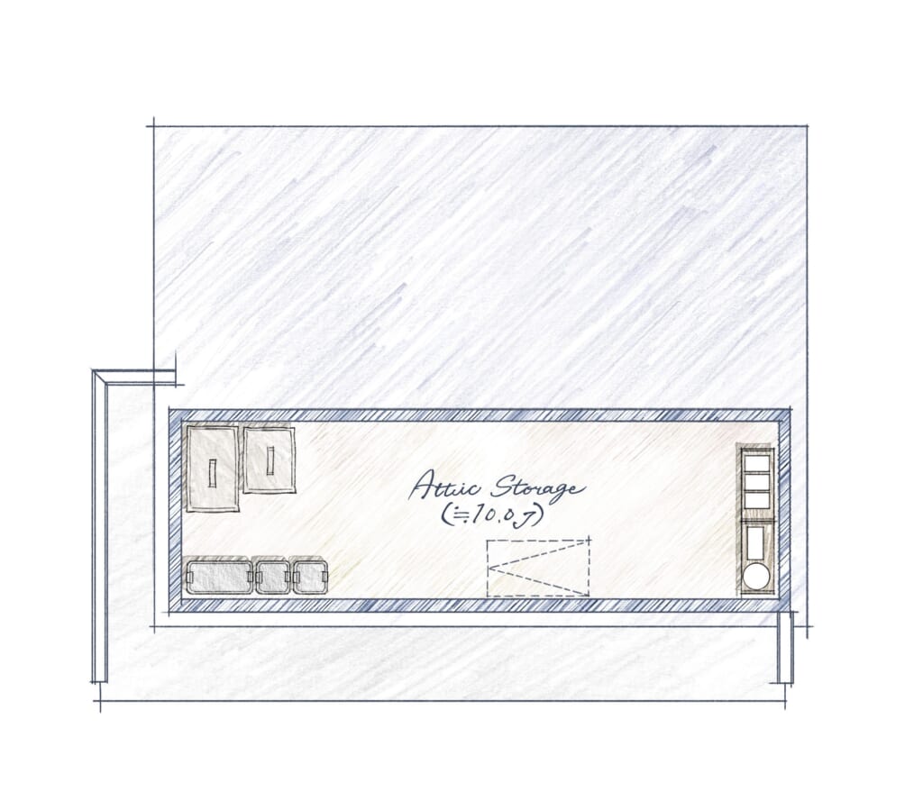 経堂_5号棟_小屋裏