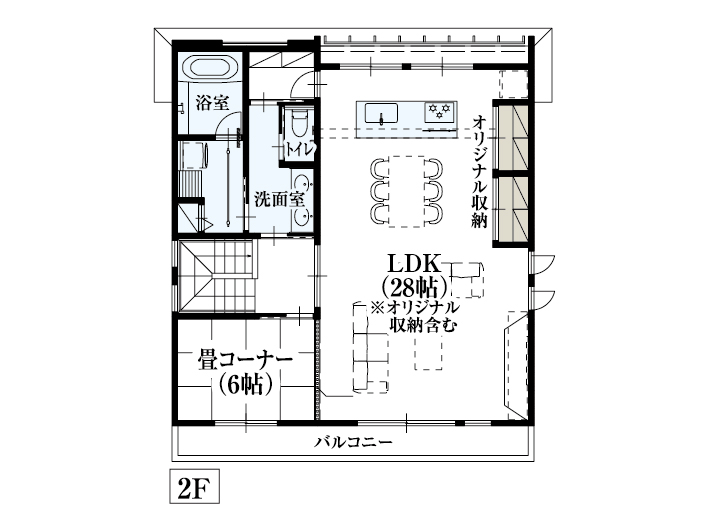 世田谷区成城5_間取り&配置図_最終ol_2F