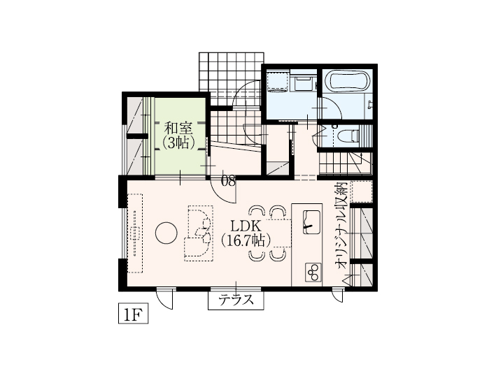 世田谷区成城7_間取り&配置図_最終ol_1F