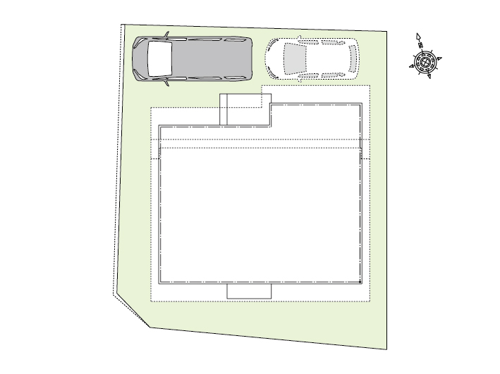 世田谷区成城7_間取り&配置図_最終ol_配置図