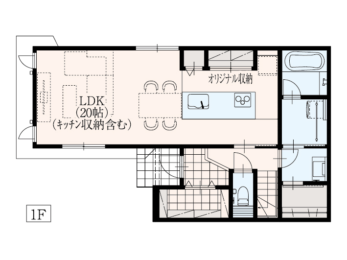 世田谷区桜2_No2_間取り&配置図_最終ol_1F