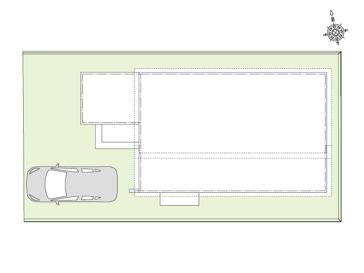 世田谷区桜丘3_No2_間取り&配置図_最終ol_配置図