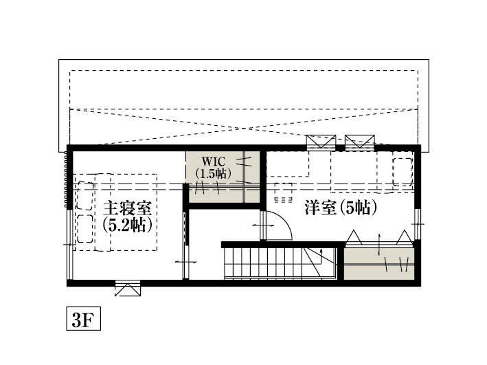 世田谷区砧二丁目_間取り&配置図_最終ol_3F