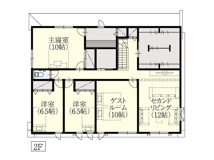 尼崎市南武庫之荘5_1区画_間取り&配置図_最終ol_2F