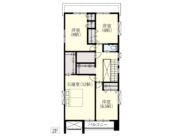 目黒区中根1_間取り&配置図_最終ol_2F