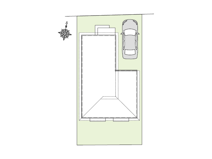 練馬区春日町5_No1_間取り&配置図_ol_配置図