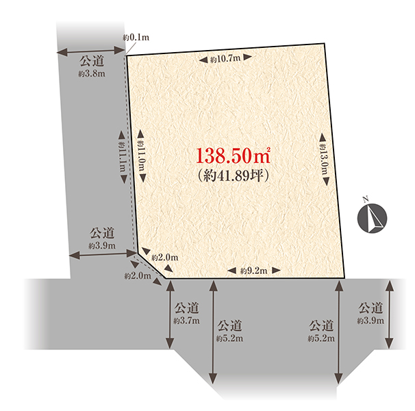 【建築条件付き土地】世田谷区成城七丁目計画