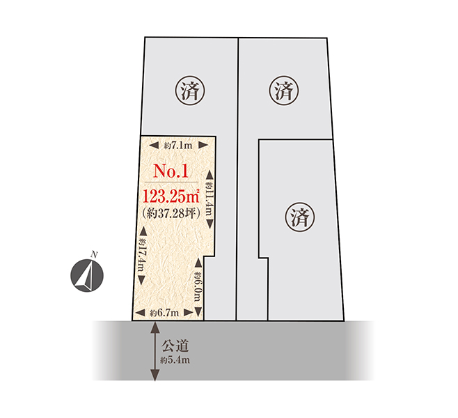 【建築条件付き土地】杉並区西荻北五丁目計画