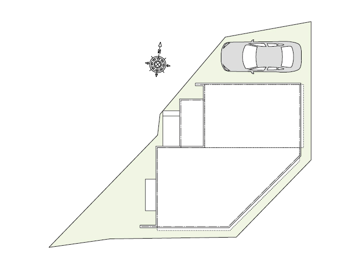 仙台市一本杉_No1_間取り&配置図_最終ol_配置図