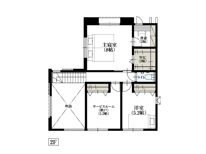 仙台市太白区長町南4_No1_間取り&配置図_最終ol_2F