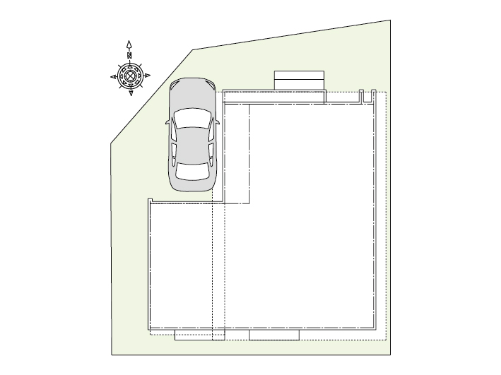 仙台市太白区長町南4_No1_間取り&配置図_最終ol_配置図