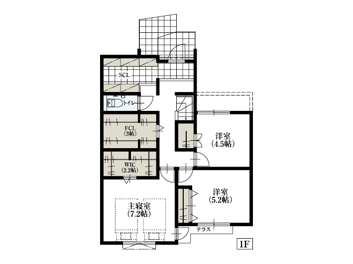 仙台市太白区長町南4_No2_間取り&配置図_最終ol_1F