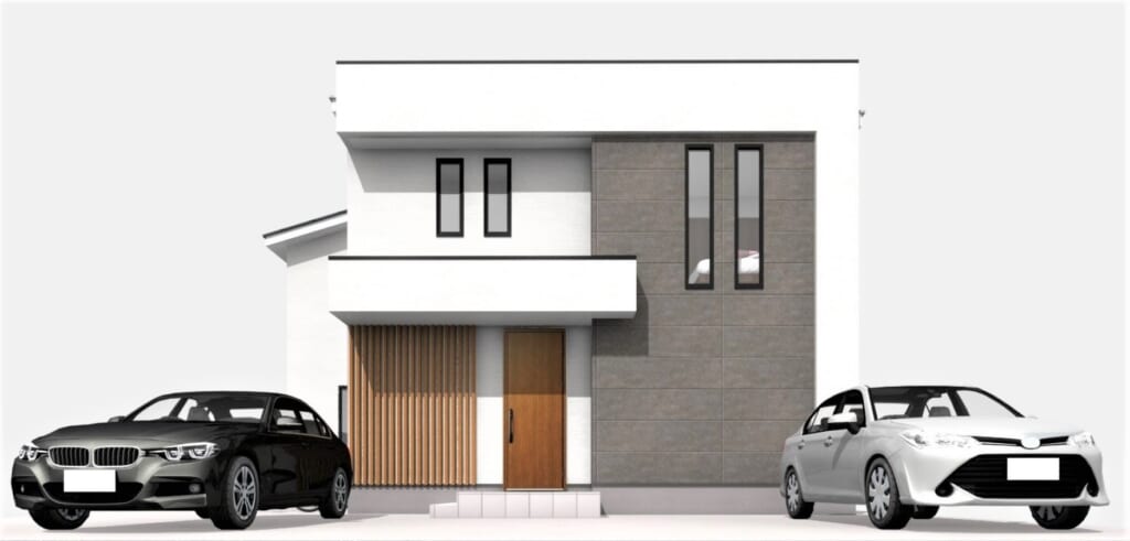 目黒区洗足2_外観参考パース