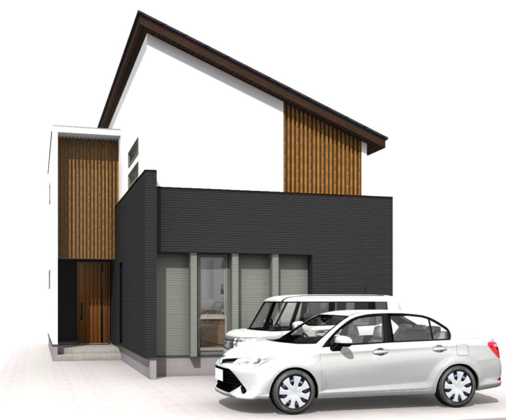 福岡市篠栗町中央四丁目_外観参考パース