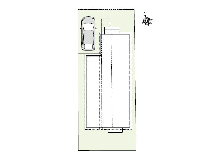 小金井市本町1_No1_間取り&配置図_最終ol_配置図