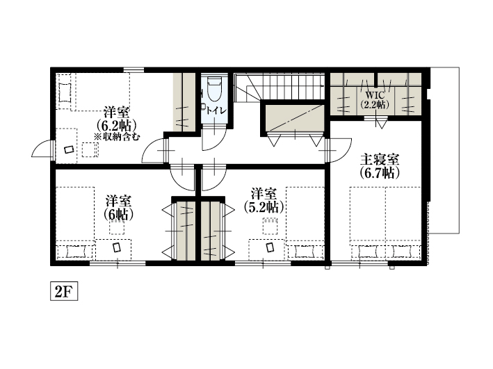 世田谷区桜丘1_No1_間取り&配置図_最終ol_2F