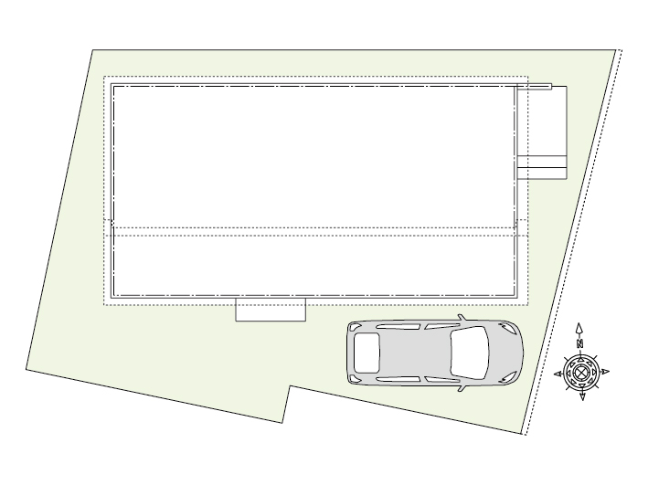 世田谷区桜丘1_No1_間取り&配置図_最終ol_配置図