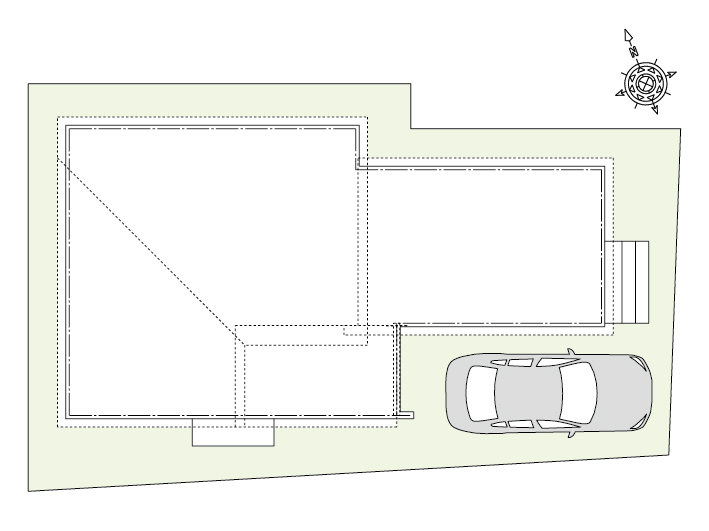 世田谷区桜丘1_No4_間取り&配置図_最終ol_配置図