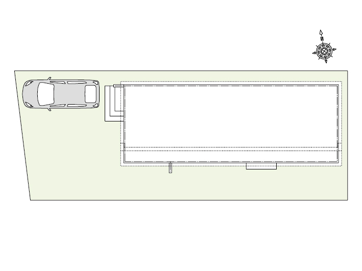 大阪府箕面市桜ケ丘3_No2_間取り&配置図_最終ol_配置図