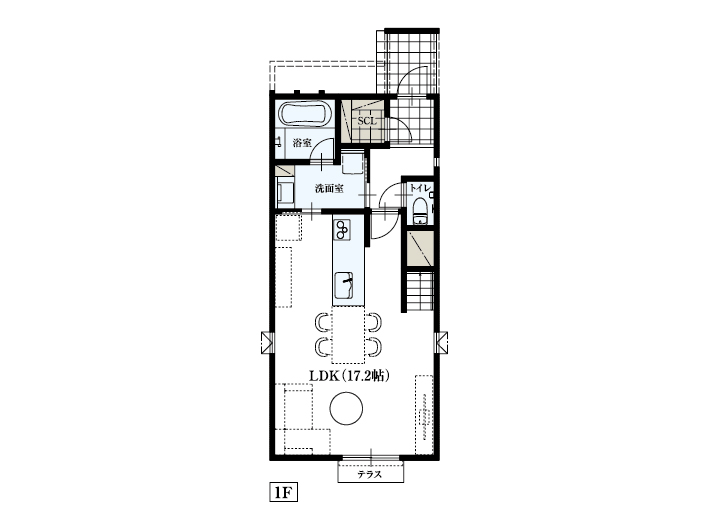浦和区本太1_No2_間取り&配置図_最終ol_1F