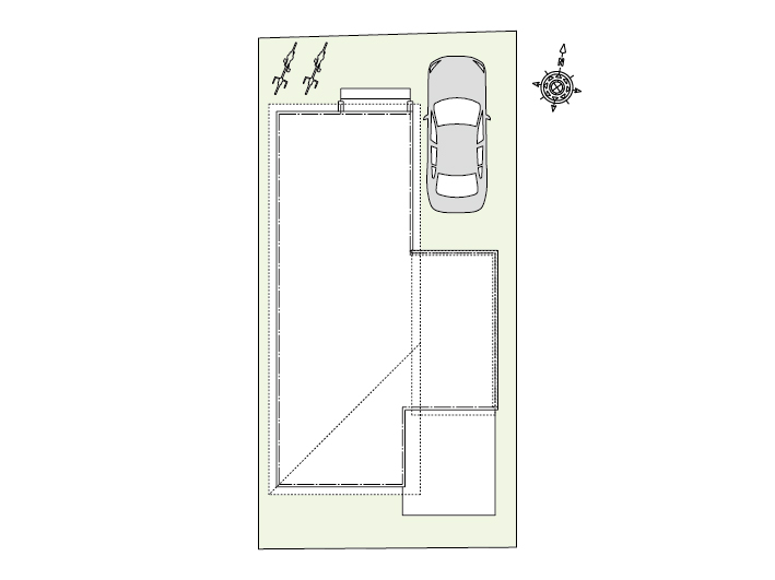 練馬区春日町5_No1_間取り&配置図_最終ol_配置図